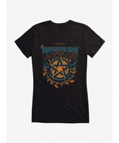 Supernatural Winchester Bros Graphic Tee for Girls