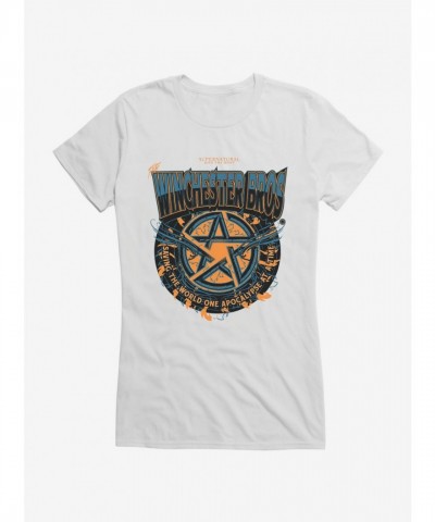 Supernatural Winchester Bros Graphic Tee for Girls