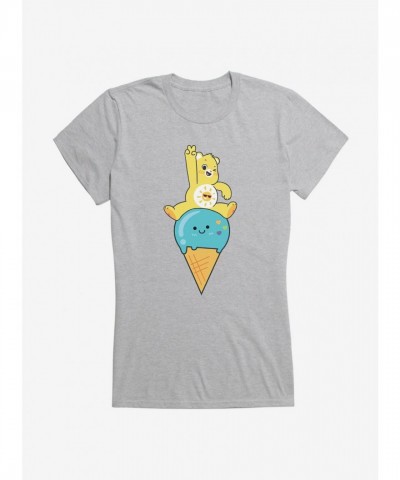 Care Bears Funshine Bear Ice Cream Girls Lightweight T-Shirt