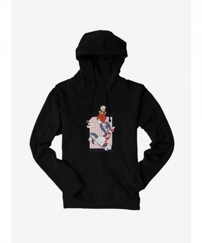 Space Jam Hoodie Featuring Tweety and Sylvester - Men's Heavyweight Fleece