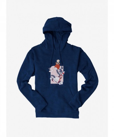 Space Jam Hoodie Featuring Tweety and Sylvester - Men's Heavyweight Fleece