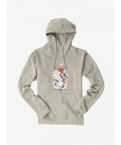 Space Jam Hoodie Featuring Tweety and Sylvester - Men's Heavyweight Fleece