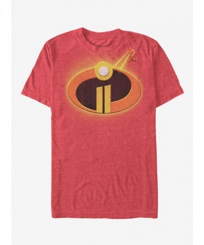 Disney Pixar Incredibles Jack-Jack Logo Red Men's T-Shirt