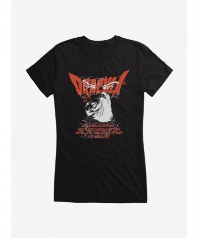 Universal Monsters Dracula Stairway Lightweight Tee for Girls