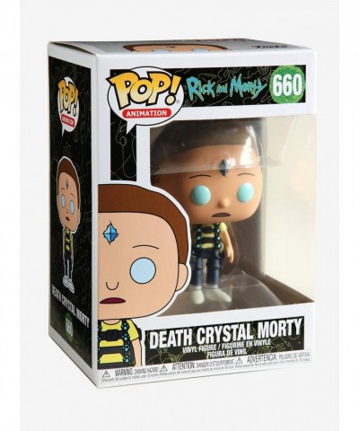 Funko Pop! Rick and Morty Death Crystal Morty Vinyl Figure