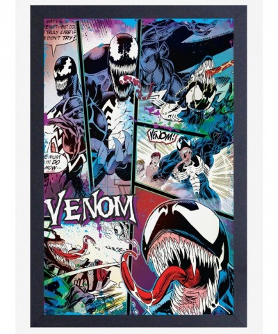 Marvel Venom Framed Comics Art