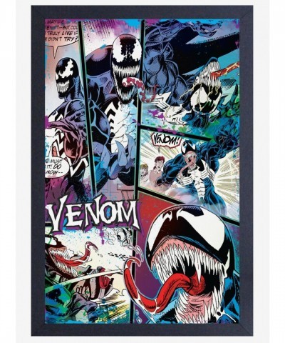 Marvel Venom Framed Comics Art