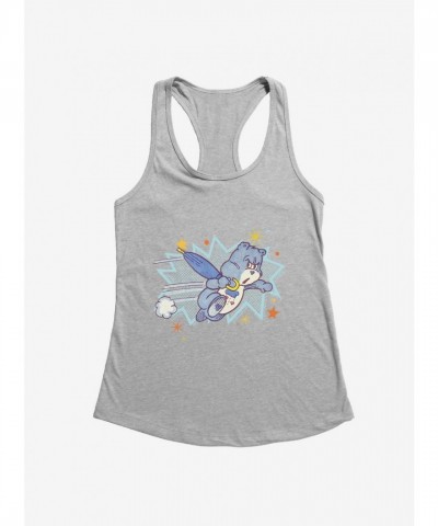 Care Bears Retro Grumpy Bear Girls Lightweight Tank