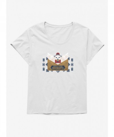 Harry Potter Plus Size Tee: Girls' Scoop Neck Cotton T-Shirt Waiting for Hogwarts Letter