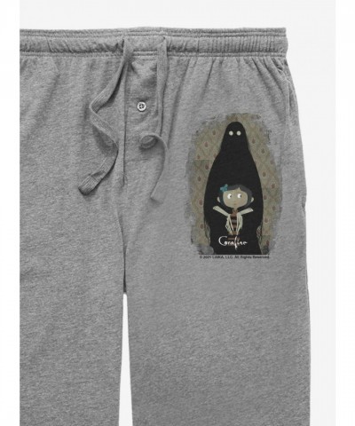 Coraline Unisex Grey Ghost Shadow Pajama Pants