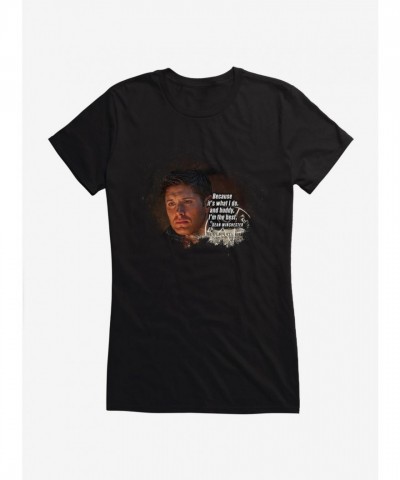 Supernatural Dean Winchester Girls Lightweight Tee