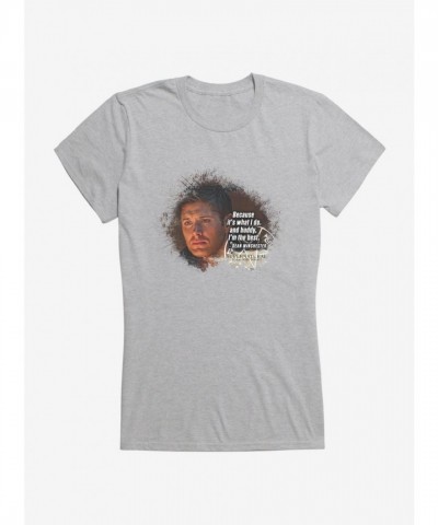 Supernatural Dean Winchester Girls Lightweight Tee