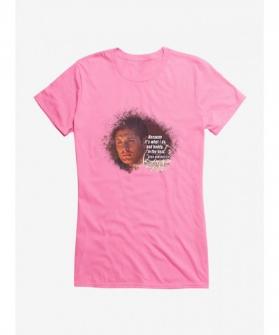 Supernatural Dean Winchester Girls Lightweight Tee