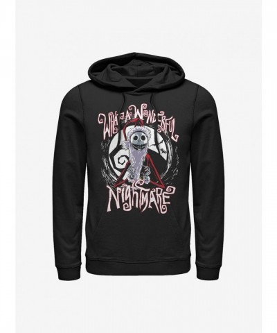 Disney Jack Skellington Santa Hoodie - Men's Black