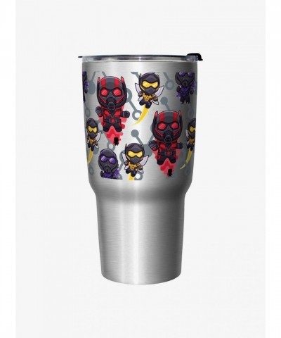 Marvel Ant-Man and the Wasp Chibi Heroes Travel Mug - Metallic Edition