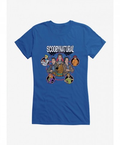 Supernatural ScoobyNatural Girls T-Shirt - Lightweight Cotton Junior Sizes