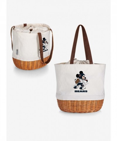 Disney Mickey Chicago Bears Willow Canvas Tote for Sports Enthusiasts