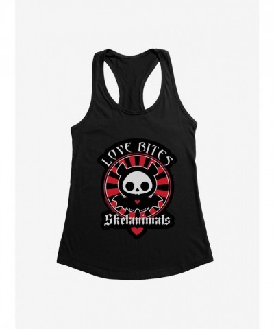 Skelanimals Girls Love Bites Lightweight Tank Top