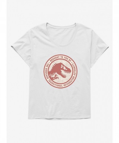 Jurassic World Dominion Dinosaur Authority Plus Size Tee for Girls