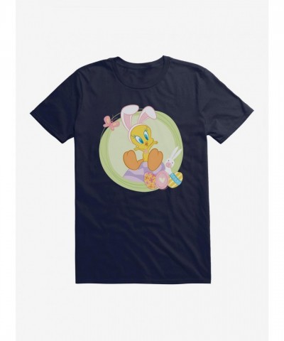 Looney Tunes Easter Tweety Bunny Ears Tee for Men