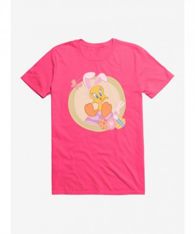 Looney Tunes Easter Tweety Bunny Ears Tee for Men