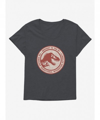 Jurassic World Dominion Dinosaur Authority Plus Size Tee for Girls