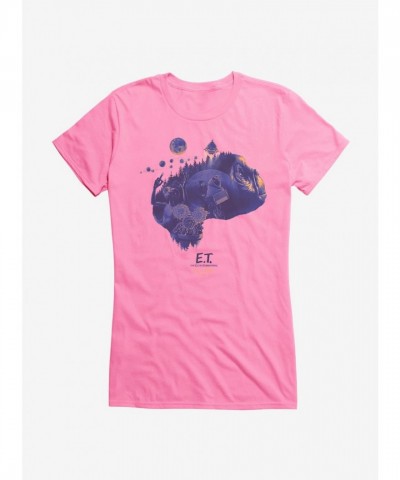 E.T. 40th Anniversary Graphic Collage T-Shirt for Girls