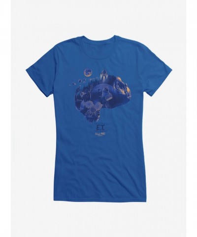E.T. 40th Anniversary Graphic Collage T-Shirt for Girls
