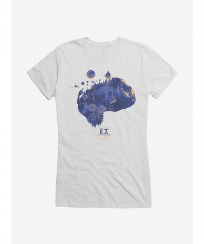 E.T. 40th Anniversary Graphic Collage T-Shirt for Girls