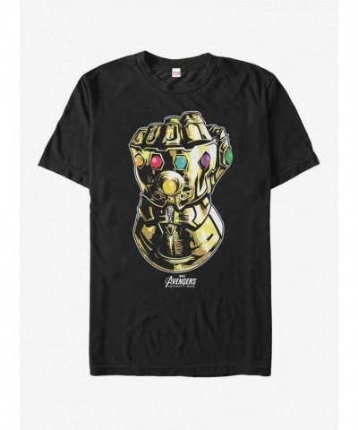 Marvel Avengers: Thanos' Infinity Gauntlet Men's T-Shirt - Black