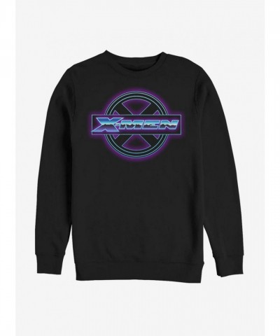 Marvel Retro X-Men Logo Hoodie - Black for Men Marvel Retro X-Men Logo Hoodie - Black for Men