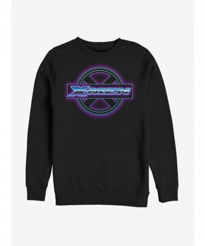 Marvel Retro X-Men Logo Hoodie - Black for Men