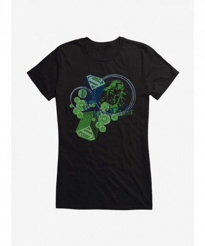 Superman Man of Steel Girls T-Shirt by DC Comics