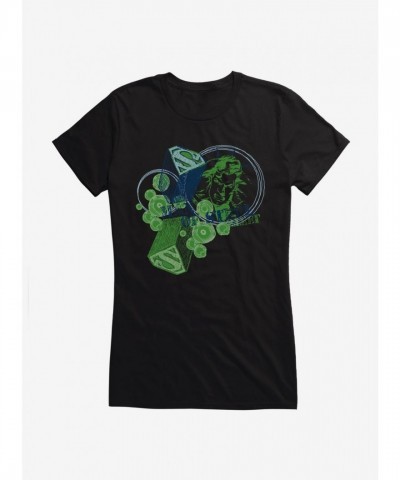Superman Man of Steel Girls T-Shirt by DC Comics