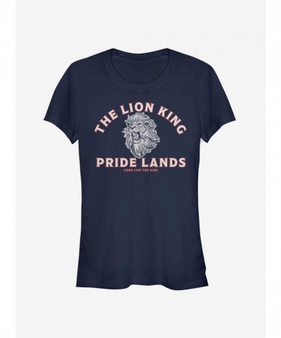 Disney 2019 The Lion King Minimal Back T-Shirt for Girls - Blue