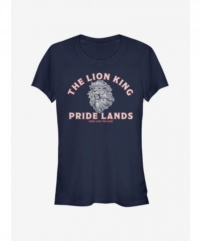 Disney 2019 The Lion King Minimal Back T-Shirt for Girls - Blue