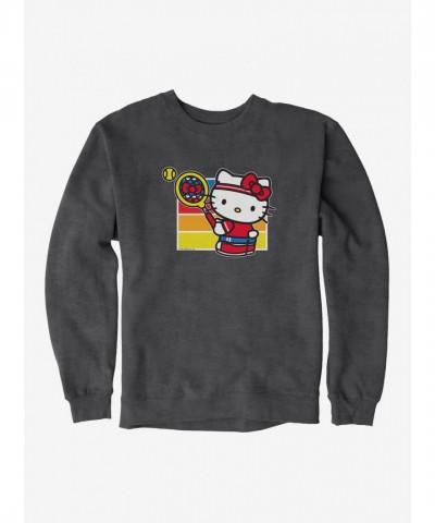 Hello Kitty Colorful Tennis Print Unisex Sweatshirt