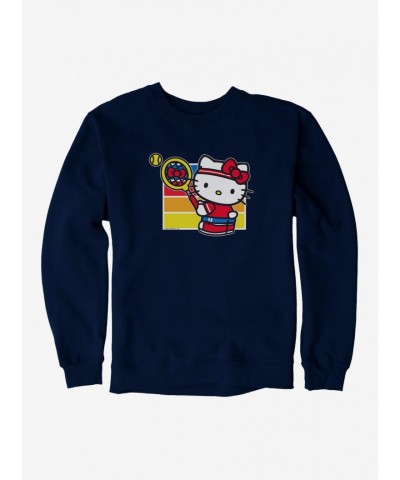 Hello Kitty Colorful Tennis Print Unisex Sweatshirt