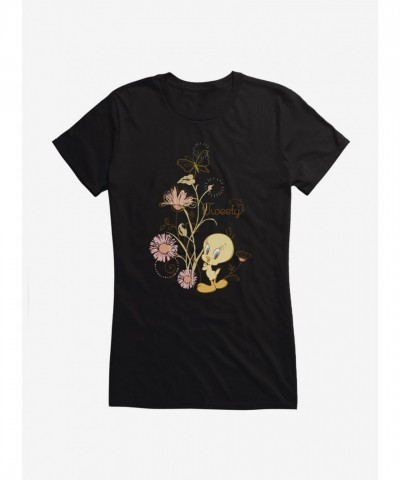 Looney Tunes Springtime Tweety Bird Tee for Girls
