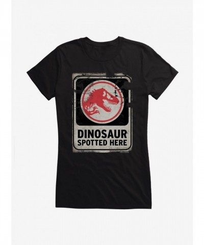 Jurassic World Dominion Dinosaur Tee for Girls