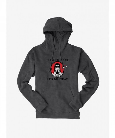 Emily Strange Thank Goodness It's Monday Men's Heavyweight Hoodie