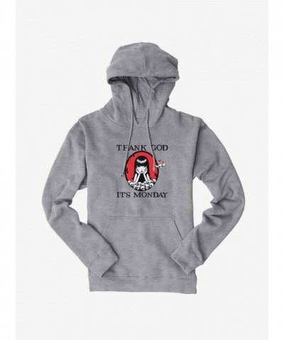 Emily Strange Thank Goodness It's Monday Men's Heavyweight Hoodie