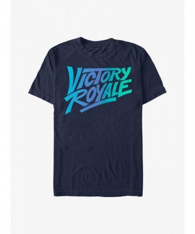 Fortnite Victory Royale T-Shirt - Men's Blue Cotton