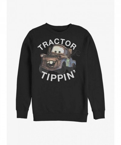 Disney Pixar Cars Mater Tipping Men's Sweatshirt - Black