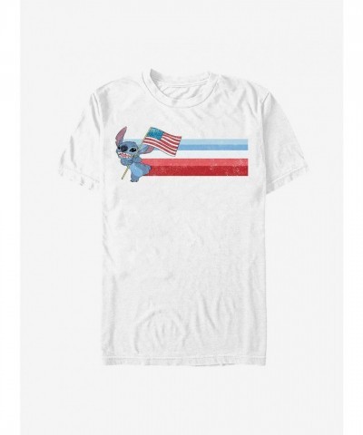 Disney Stitch T-Shirt for Men in White - Lightweight & Comfortable