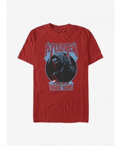 Star Wars Kylo Ren Red T-Shirt: Show The Dark Side - Unisex