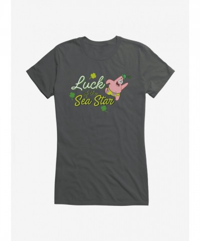 SpongeBob Luck of the Sea Star Girls T-Shirt