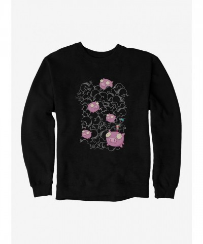 Invader Zim Gir & Pig Cozy Men's Fleece Sweatshirt