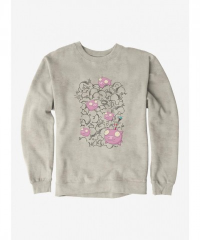 Invader Zim Gir & Pig Cozy Men's Fleece Sweatshirt