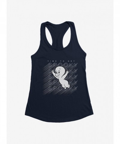 Casper Spooky Time Virtual Raver Girls Tank Top